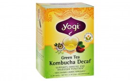 Yogi Green Tea Kombucha Decaf Green Tea  Box  16 pcs